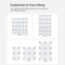 Cube Storage Organizer 12 Cube Modular Shelving Unit DIY Closet Storage Rack With Panels Room Divider Space Saving